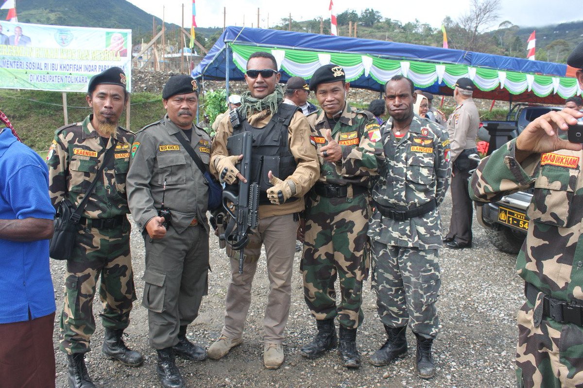 Banser dah nyampe Papua,ente dimane vroh??

#kitainisama 
#AyasUmakPodo