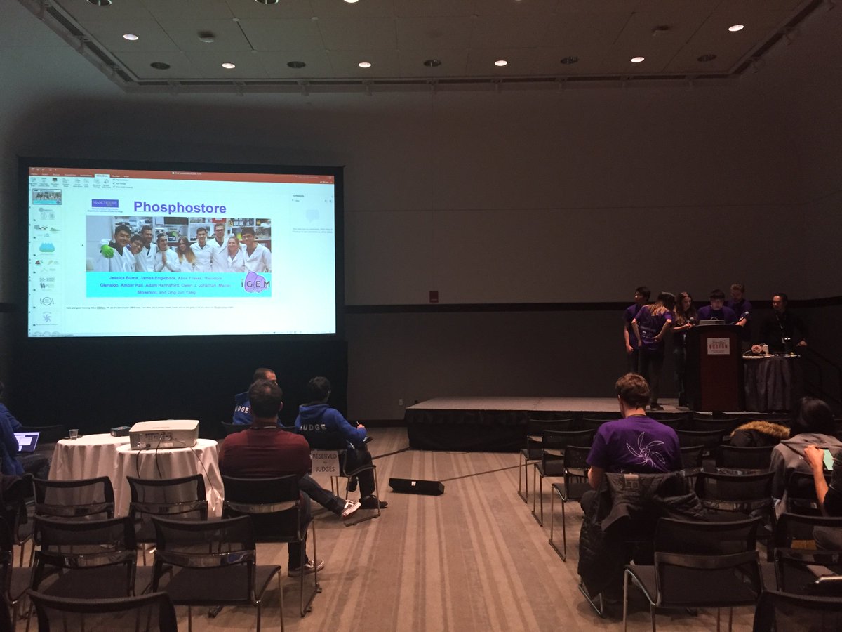 Manchester_iGEM's tweet photo. Presentation about to start! Come find us in 311! https://t.co/RxXEjdbdgl