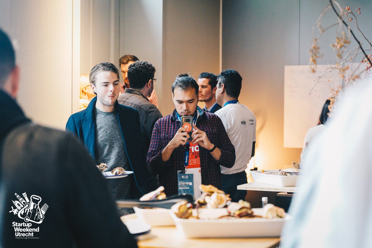 Photo impressions from Startup Weekend Utrecht <a href="/SIFUtrecht/">SIFUtrecht</a> 
bit.ly/2xV8xuT 
#swutrecht #tgsw2017 #startupweekend #techstars #peoplearepeople #nowordsallactions #googleforentrepreneurs