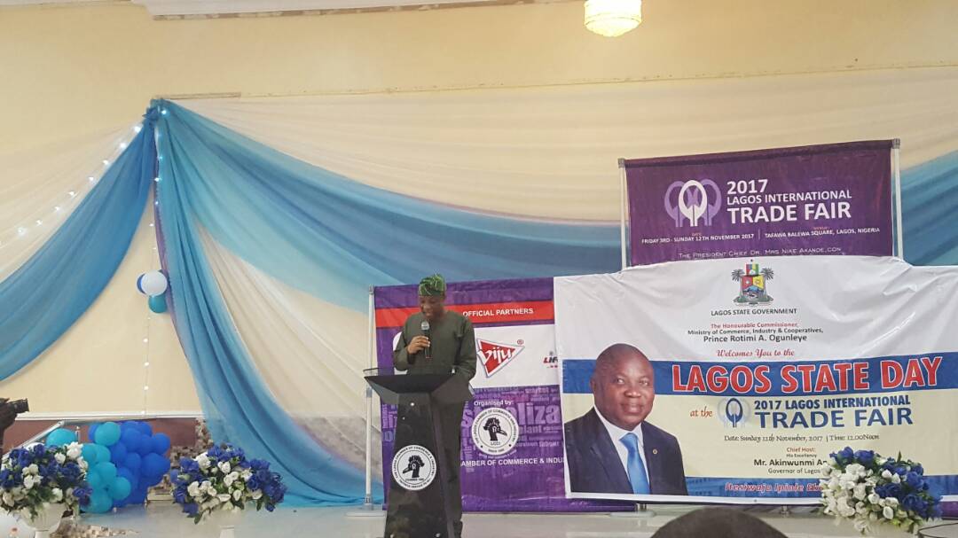 LCCI_LITF's tweet photo. The Lagos International Trade Fair 2017 has been declared closed by the Governor, @followlasg @AkinwunmiAmbode ably represented by Mr Tunji Bello, SSG of Lagos State.
#LITF2017 https://t.co/kdipwbBhbA