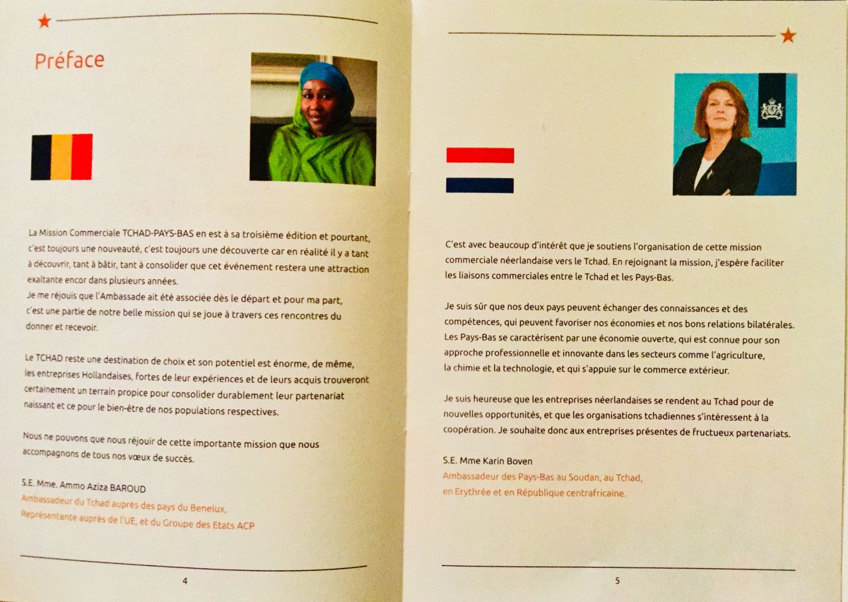 In #N’Djamena - Chad for the 3rd Dutch trade mission. Exploring new partnerships. <a href="/DutchMFA/">Dutch Ministry of Foreign Affairs 🇳🇱</a> <a href="/RVO_Int_Ond/">RVO Internationaal</a>