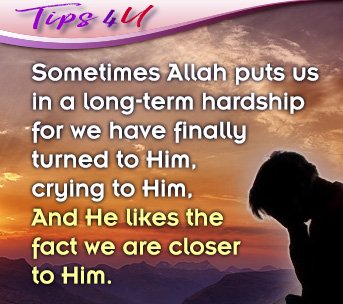 AbtIslamNet's tweet photo. We may suffer a long term hardship because we have finally turned to Allah. He likes the fact that we are close to Him. 

#Islam #Faith #Tips4U https://t.co/AUkgzV500W