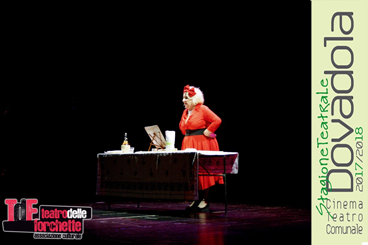 teatroforchette's tweet photo. Maria Pia Timo al Teatro Comunale di Dovadola.
#Teatro #MariaPiaTimo #comicità #Dovadola #Forlì #Romagna https://t.co/hpLGwW4a9Z