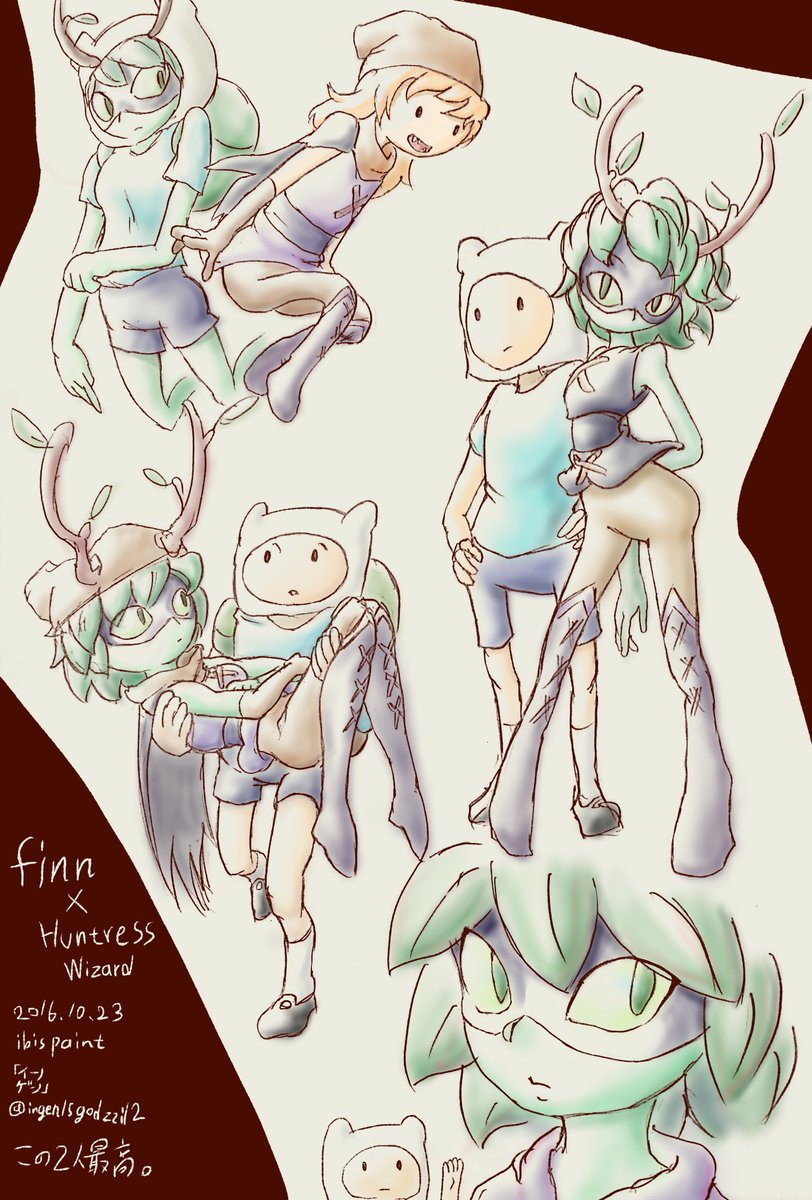 #無言で過去絵ِをあげる見た人もやるِ 