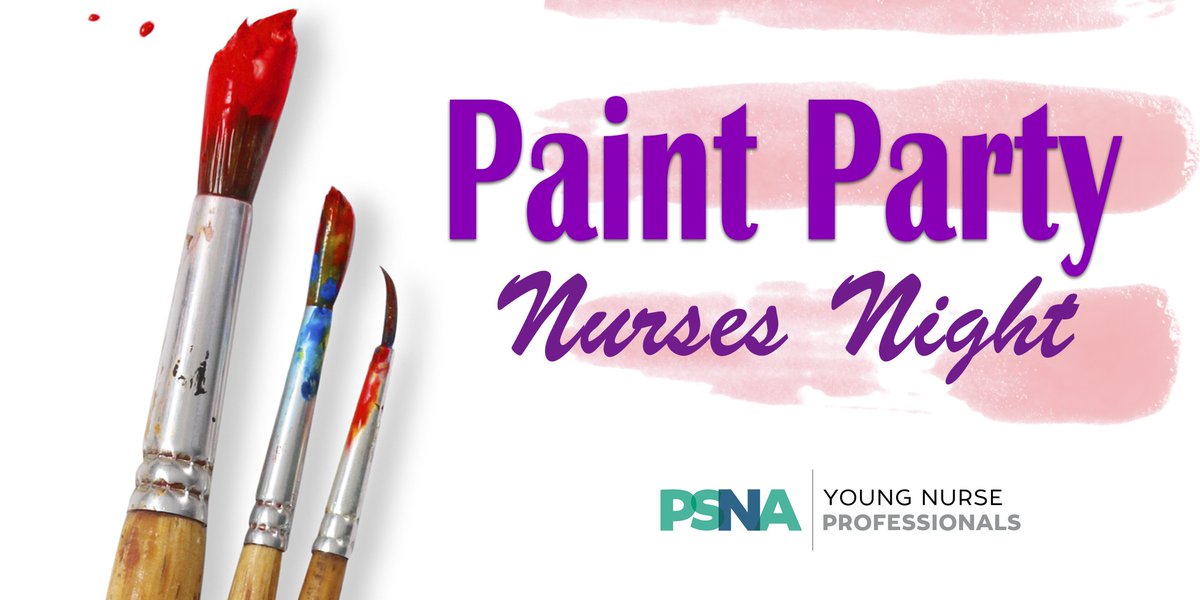 panurses's tweet photo. ICYMI: Register for Nurses Night: Paint Party on Dec 1 in Media, PA. All RNs and guests invited. Limited seating. #NurseNetworking https://t.co/Z1cwtIvMRc https://t.co/eRK2hRBVyf