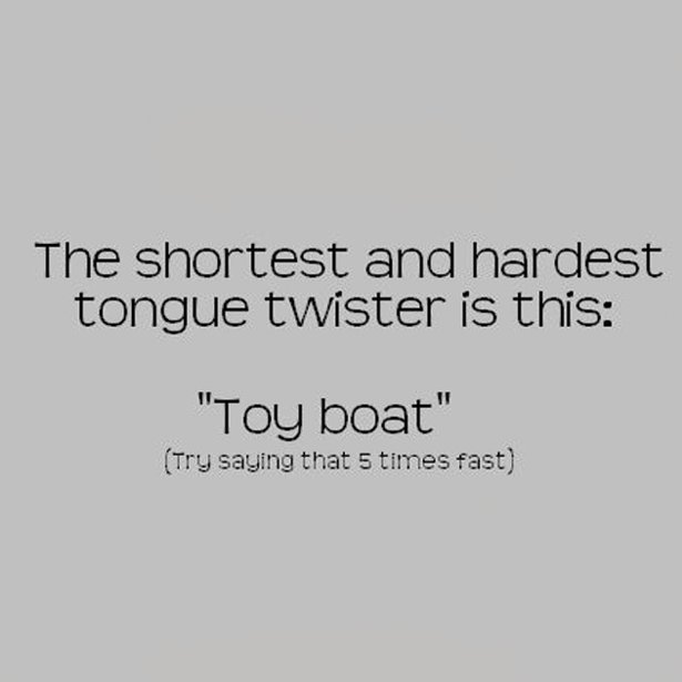 We're trying to twist up your tongue because it's #InternationalTongueTwisterDay!  Do you have a favorite?
