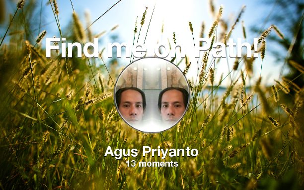 GusBreakthrough's tweet image. Find me on #Path now! Go to path.com/profile/40Ib5n