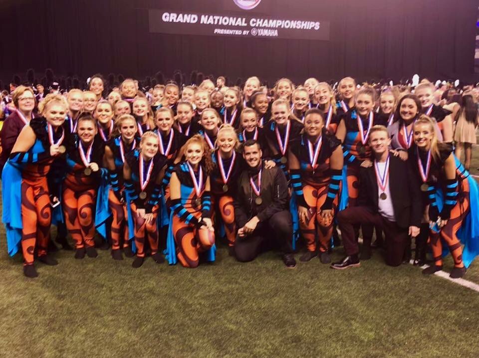 _katewright18's tweet photo. After 4 amazing years, I can truly say that being a part of the best colorguard around has been well worth it❣️🥇🙌🏻#not13th #rolltribe https://t.co/Q5ei8gZvkh