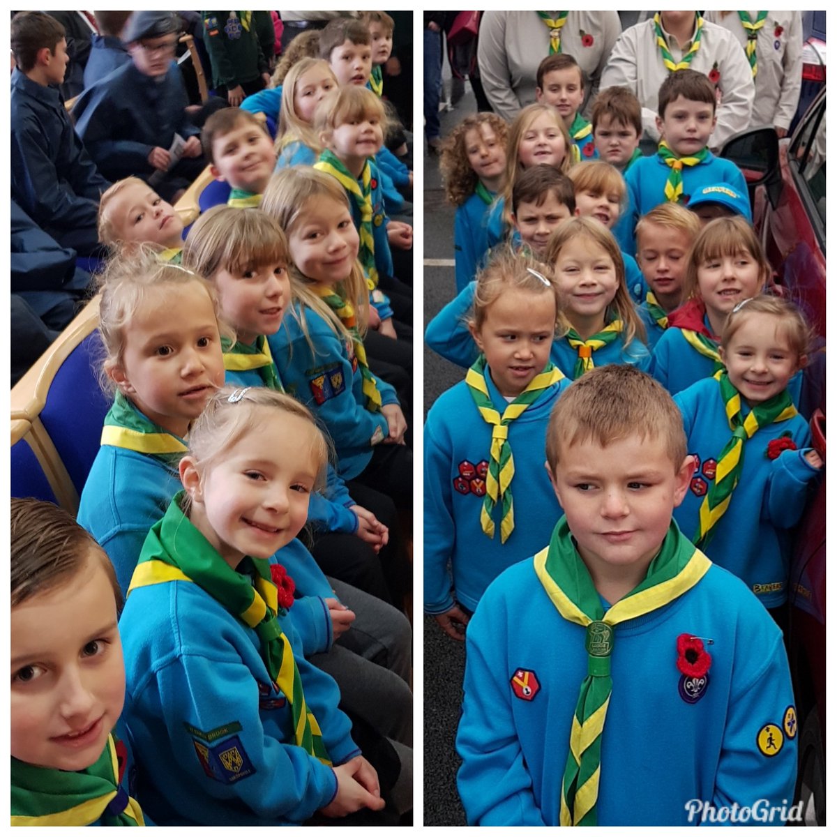 #dawley #RemembranceSunday #beavers #1stdawleybrook #proud #Telford #scouting