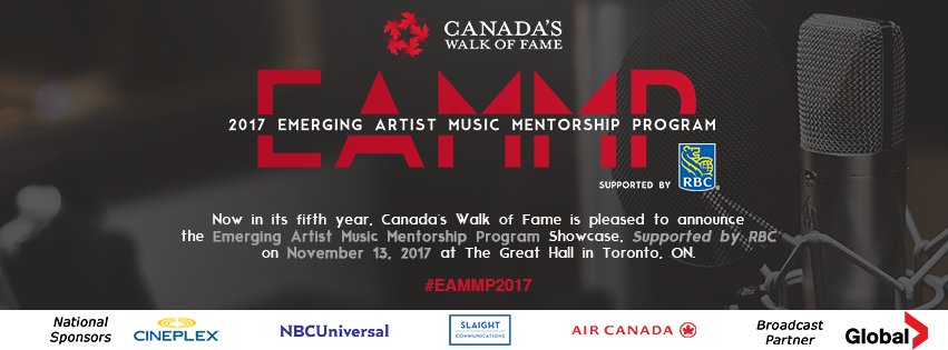 CWOFame's tweet photo. #CWOF #EAMMP2017 supported by @RBC Nov 13 @GreatHallTO w/ @ivoryhours 
@jarydstanley @ohwellkate
@BirdsBellwoods @enterwolfsaga
@RedhillValleys
@roughhandsmusic 
@sarahjickling 
Thanks 2 @Cineplex @NBCUniversal @SlaightMusic @AirCanada &amp; @GlobalTV

Admission is FREE, show is 19+ https://t.co/pbtBU2eF4Q