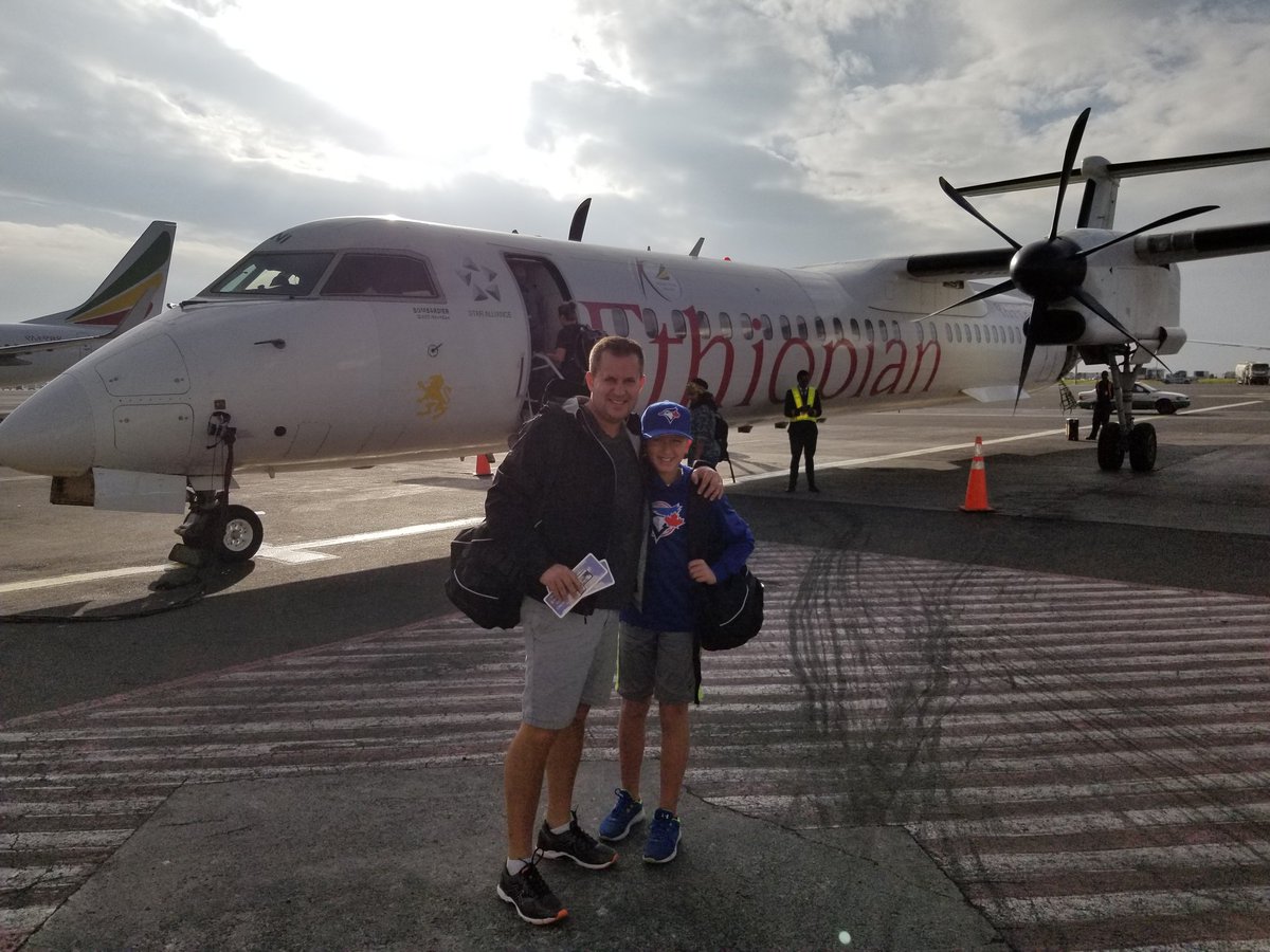 dave_lanphear's tweet photo. Getting on the plane this morning heading to Gondar on the next leg of our journey to support @RunforWater in #Ethiopia  @EnvisionFin https://t.co/b9Up691S9e