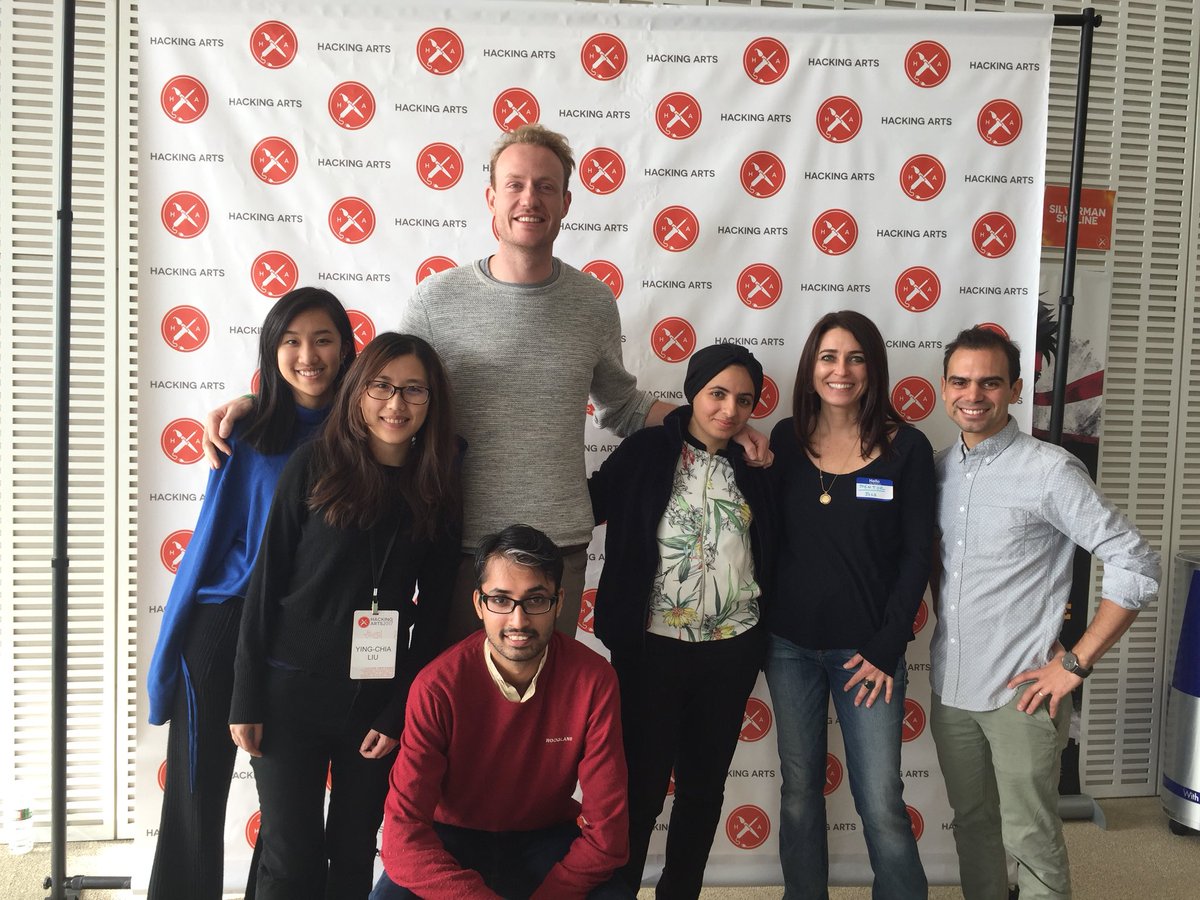 TheOpenScholar's tweet image. OpenScholar is mentoring dev teams on commercial viability of their new ideas at the awesome #Hackingarts2017 at MIT