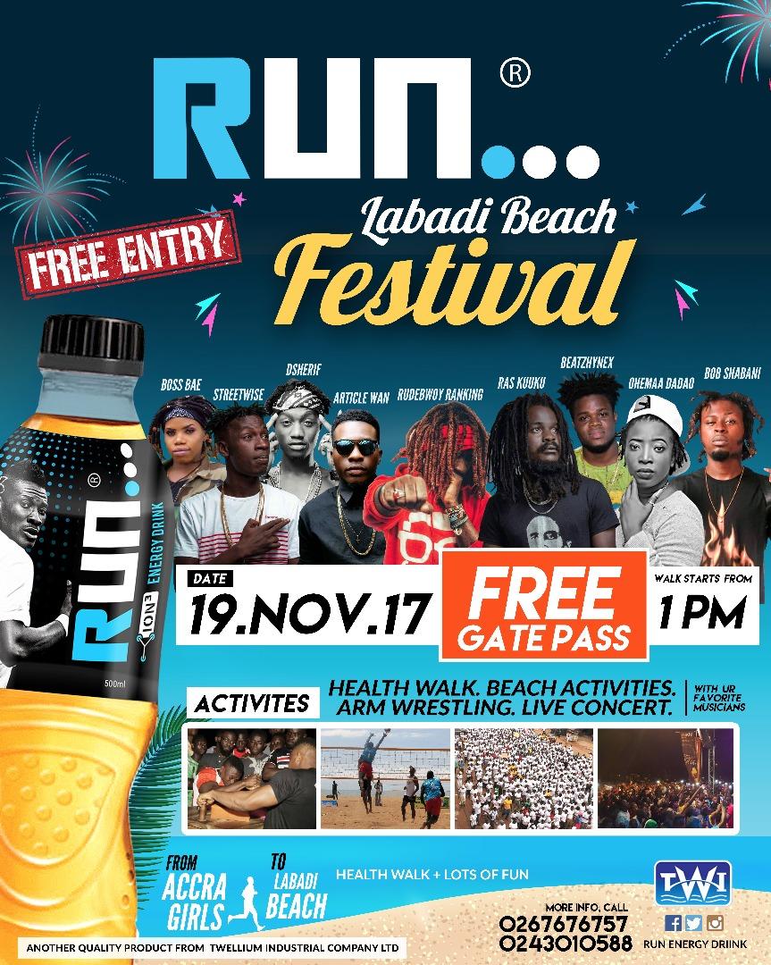 ArmwrestlingGh's tweet photo. Come Join Us for the Biggest Festival at the Labadi Beach powered by @runenergydrink . Armwrestling Open to All to https://t.co/H1vSrcyirJ Gate @GhSportsmaster 
#RunToLabadiBeach 
#RunEnergyDrink https://t.co/d2SUwwksgB