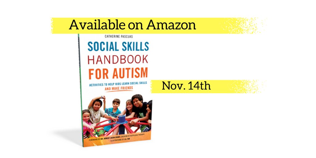 edxautism's tweet photo. #Autism parent?

Social Skills Handbook for parents &amp; teachers available on Amazon on Tuesday Nov. 14th!  #specialed #specialneeds

https://t.co/vQtdSE1SL2 https://t.co/Uc9002N3Zz