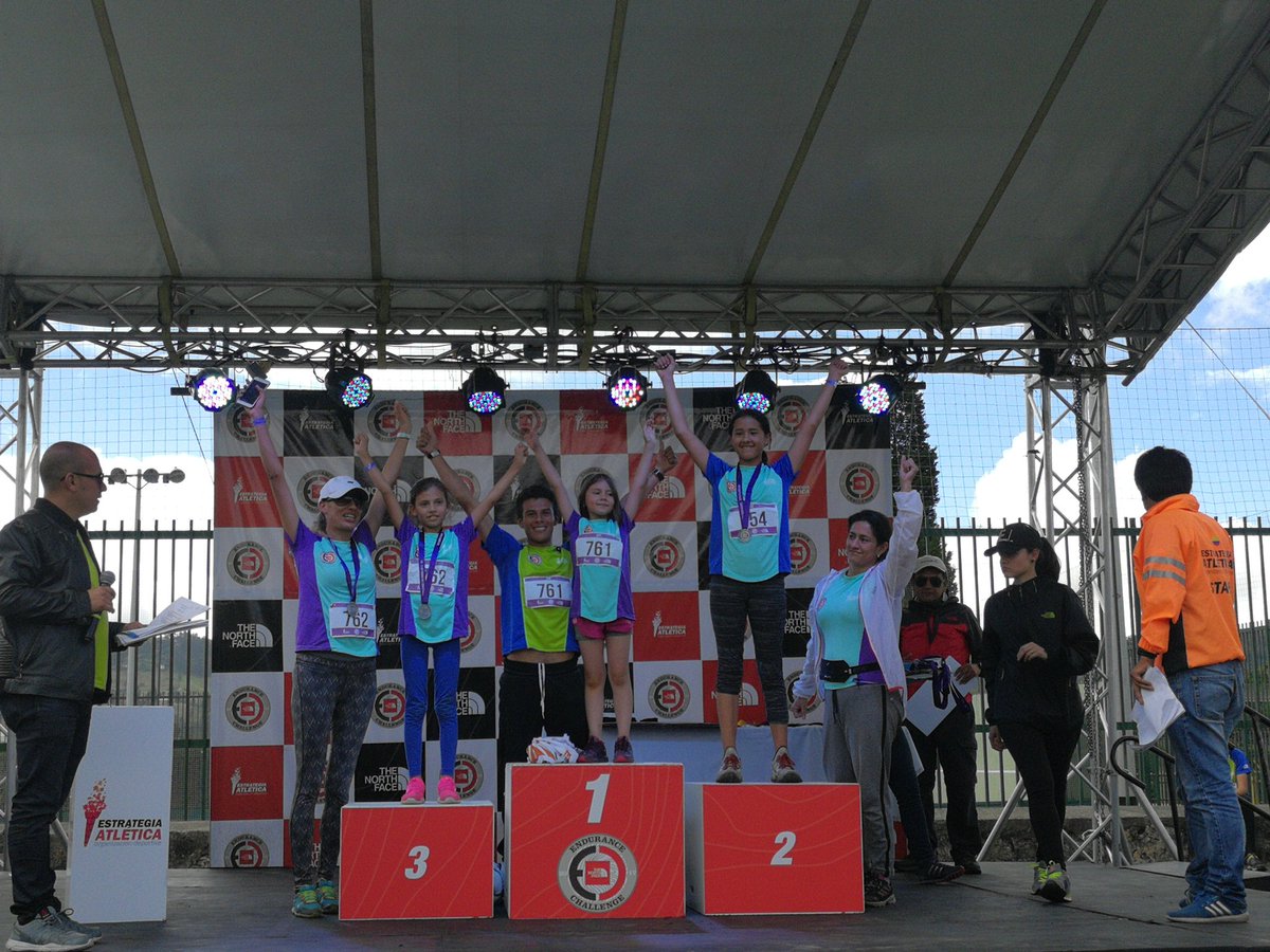 EAtletica's tweet photo. Ganadoras rama infantil femenina 5k de The North Face Endurance Challenge #WeRunOutSideCol ¡Felicitaciones! https://t.co/nmzaBXZKD2