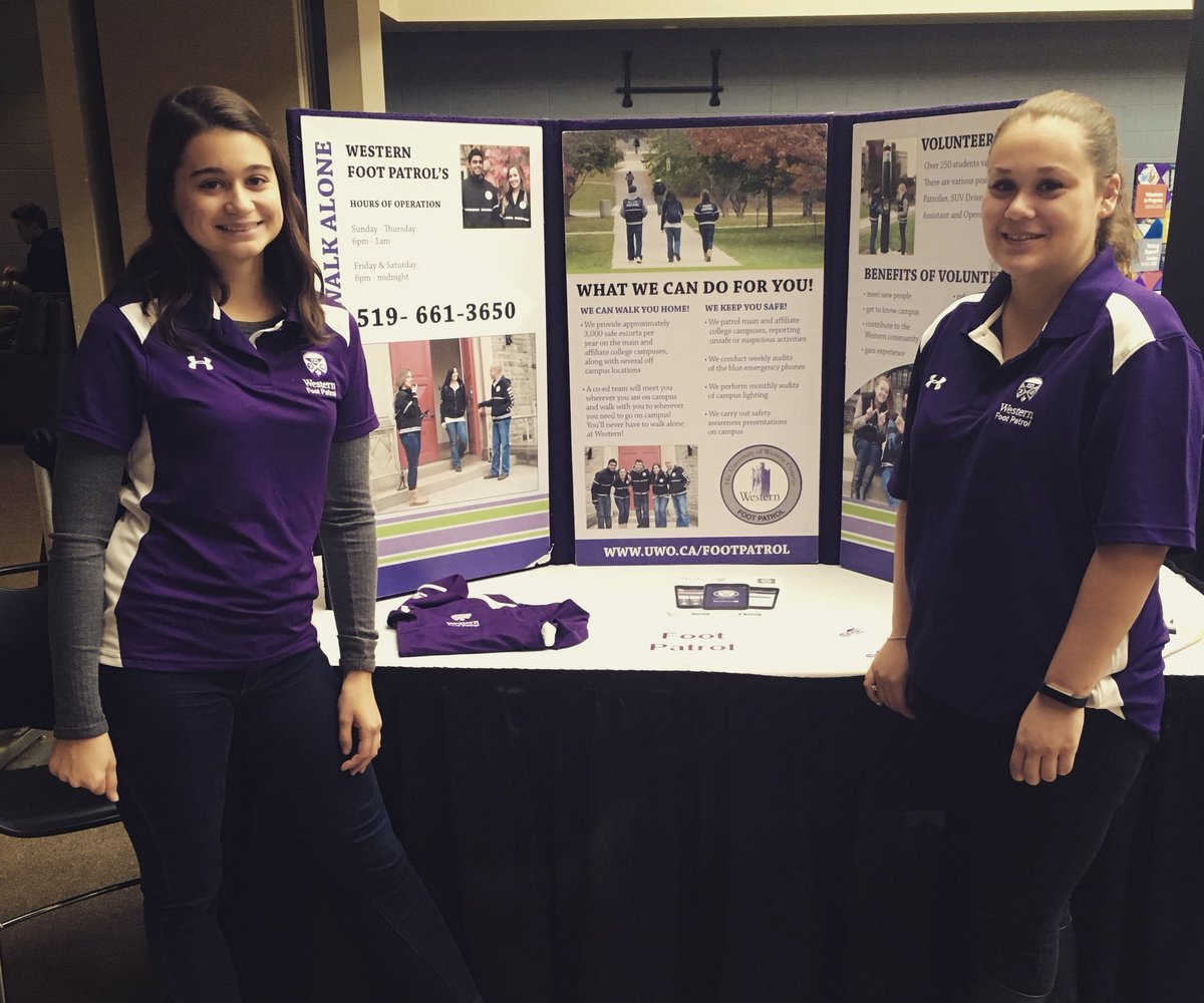 uwofootpatrol's tweet photo. Welcome to Western, future Mustangs! We look forward to speaking with everyone about our safe campus! #westernu #fallpreview #offtowestern https://t.co/TRXcyMdwFT