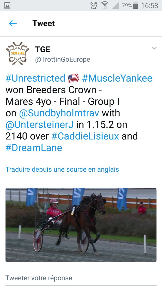 YannA2TURF's tweet photo. 3 groupes I pour Johan Untersteiner aujourd'hui en Suède ! #belexploit https://t.co/cwUEKSd42Z