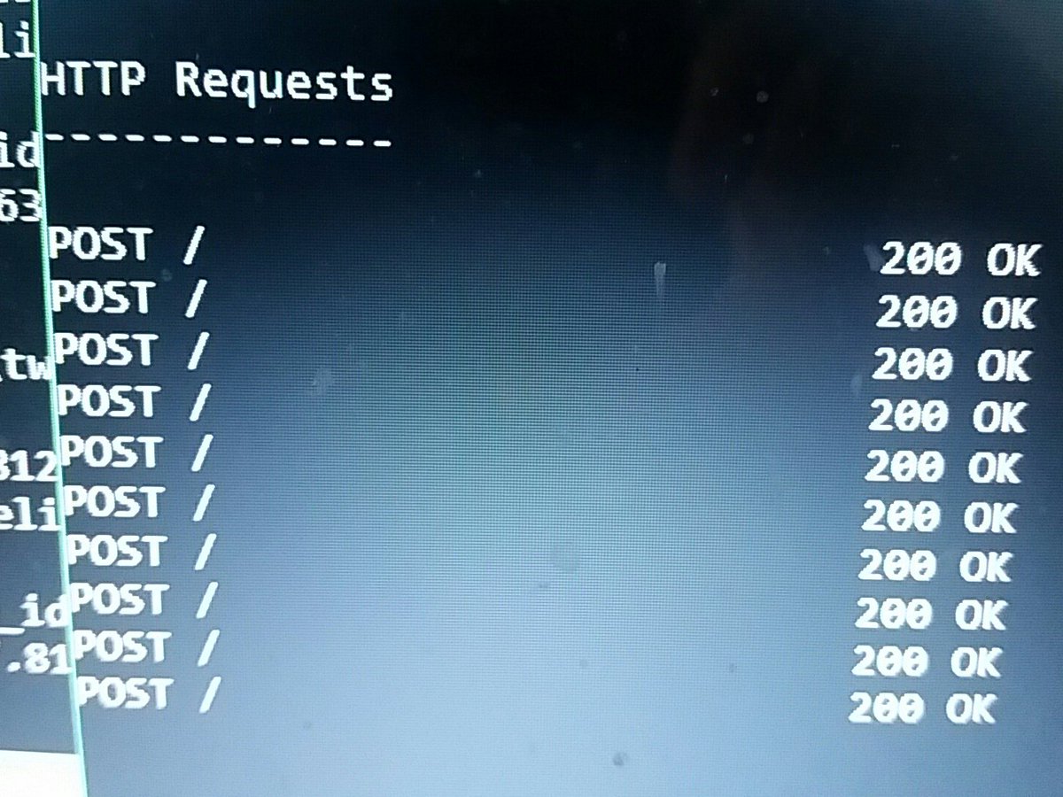 MikeyHay's tweet photo. It's beautiful. Time to tackle websockets. 🆗
#webhooks #nodejs #websockets #requestjs https://t.co/wD5z72PGUe