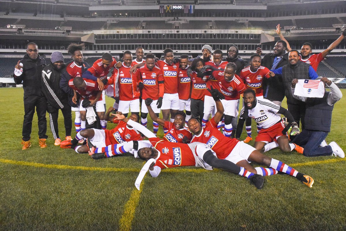 PHLUnityCup's tweet photo. Congratulations to Team Liberia! The West African team beat out Sierra Leone to win the second annual Unity Cup. https://t.co/i1BqdzTNXH