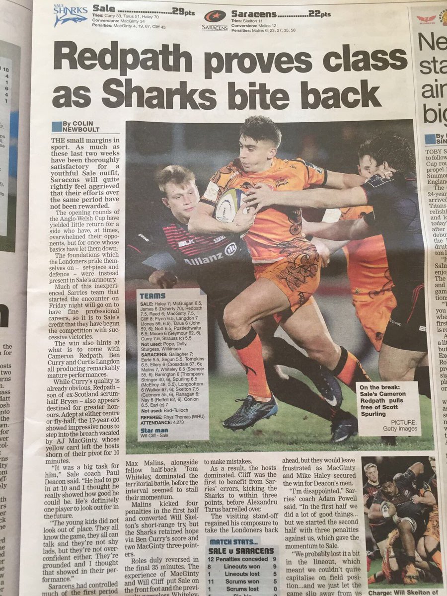 Sed_Sedgwick's tweet image. Good press for our Skipper....