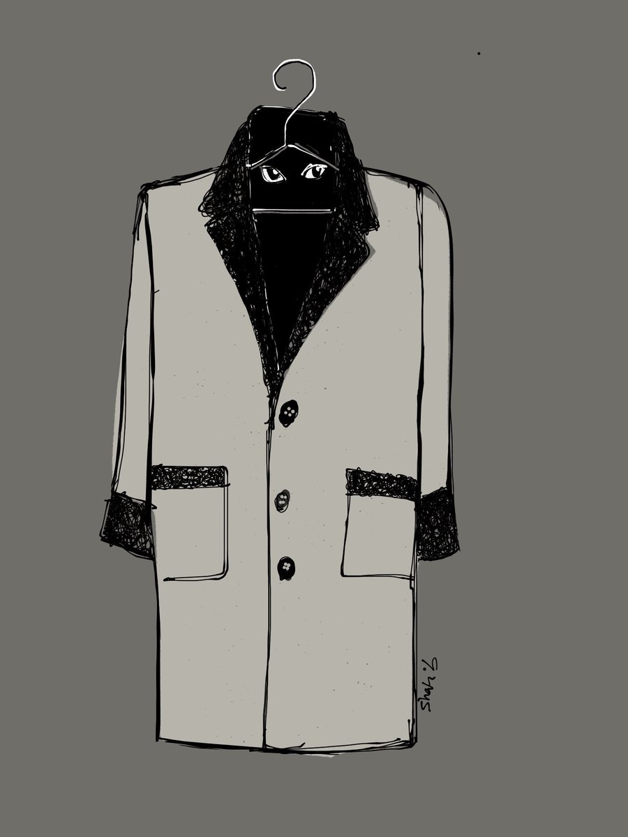 shakibpassand's tweet photo. The Overcoat - inspired by Nikolaj Gogol short story.
#fashionillustration #art #boots #books #fashion #arte #litrature #fashionblogger #black #illustration #drawing #dessin #gogol #overcoat #capotto #dessin https://t.co/nQaXkRCgah
