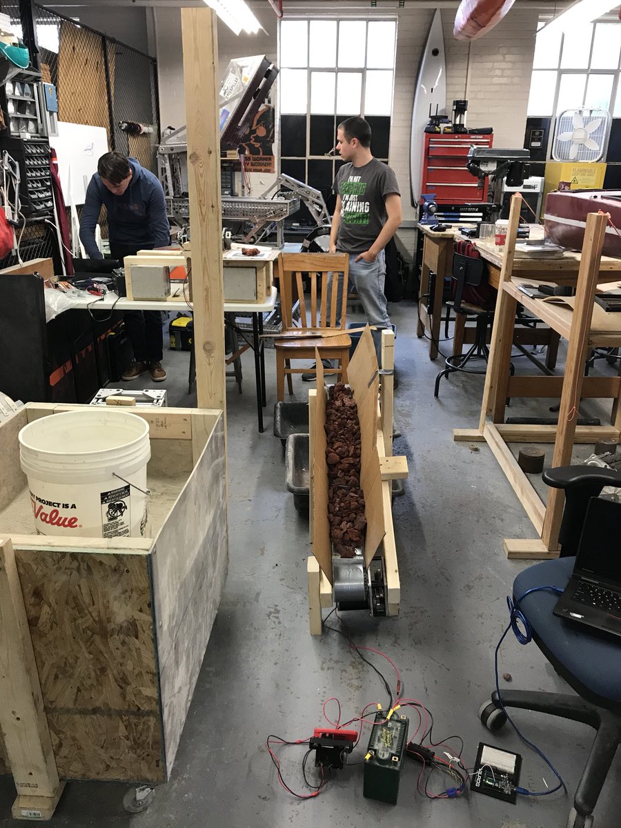 Testing for new mining and dumping mechanisms has officially begun