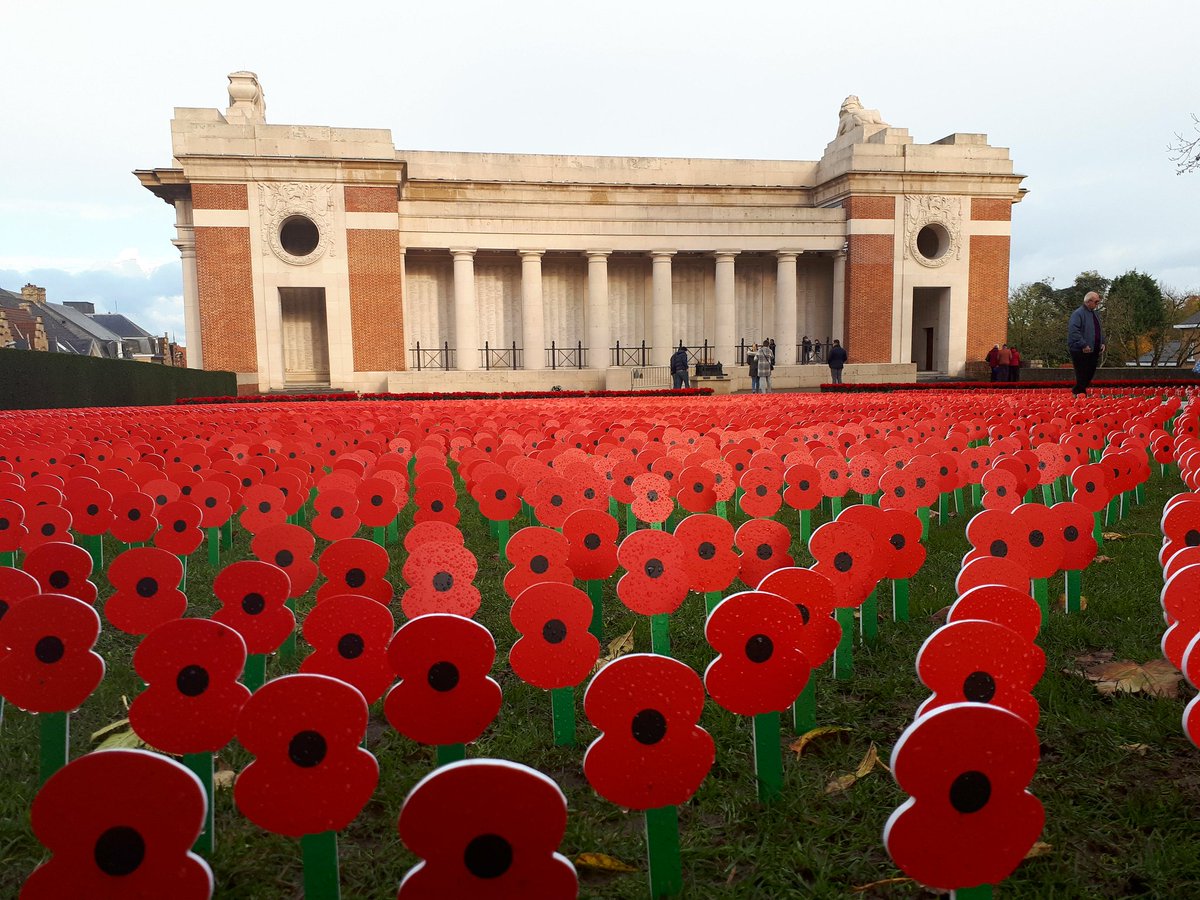 kandsgmusic's tweet photo. We're very lucky to be in #Belguim this weekend for #ArmisticeDay at The #MeninGate in #Ypres. #RemembranceDay2017 #WeWillRememberThem https://t.co/J0hYSX7YIk