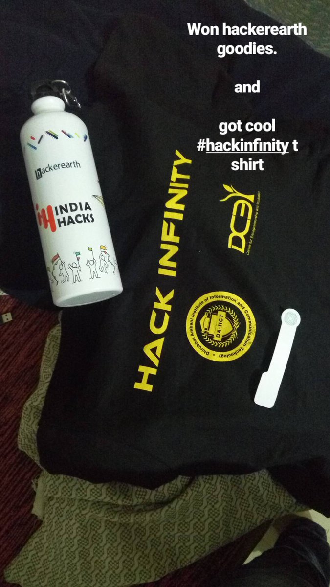 sameer_bhatt5's tweet photo. #hackinfinity #hackinfinity17 #daiict #hackerearth
hackinfinity hackathon 2k17 https://t.co/B1iFlLIjZZ