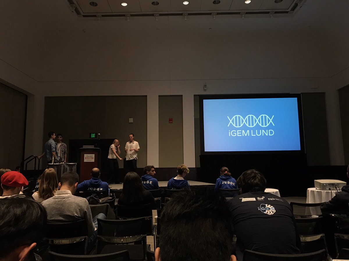 Good job guys! Super presentation from first time-team Lund✨