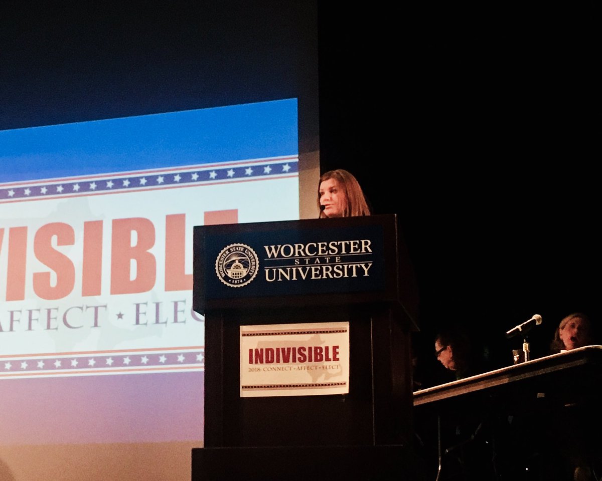 Great day of advocacy &amp; strategy at <a href="/IndivisibleTeam/">Indivisible Guide ❌👑</a> Massachusetts Conference w/ <a href="/SenWarren/">Elizabeth Warren</a> <a href="/RepMcGovern/">Rep. Jim McGovern</a> and @kgasperine! Connect. Affect. Elect. #IndivisibleMA #Resistance