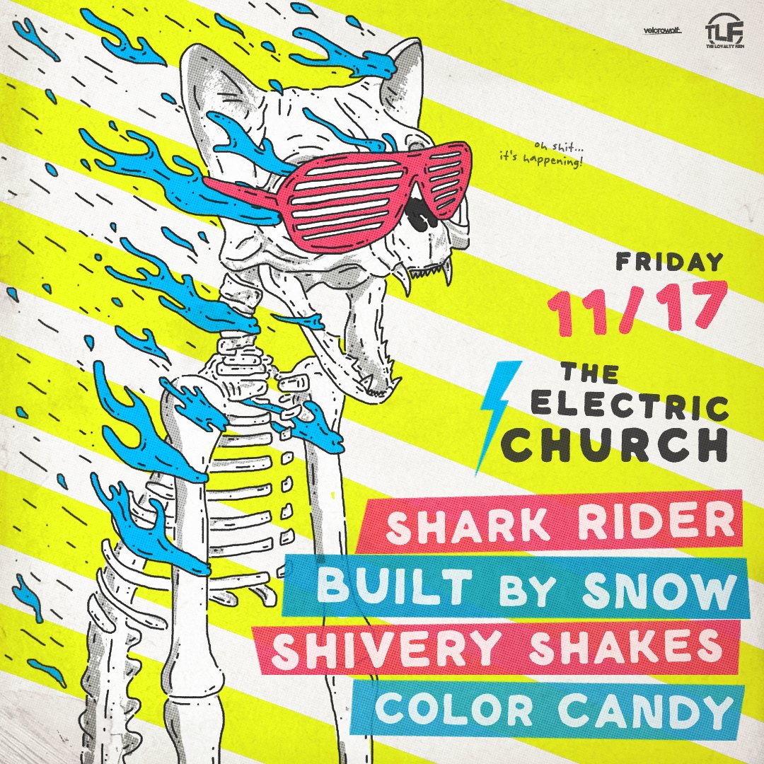 builtbysnow's tweet image. This Friday @TheChurchAustin w/ @SharkRiderMusic + @ShiveryShakes + Color Candy 
21+ BYOB 
prod. @theloyaltyfirm 
facebook.com/events/7142989…