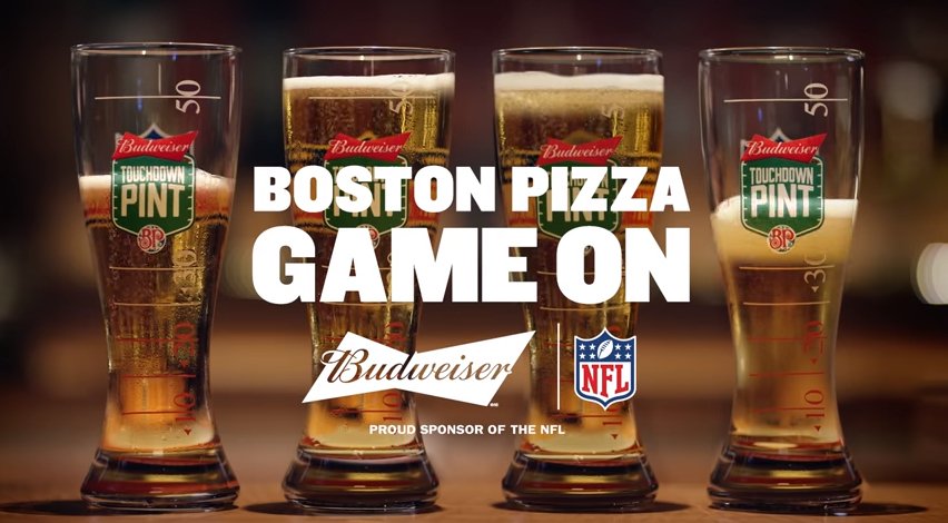 Join us in #StratfordON for #NFL #GameDay youtu.be/8vQcL8X01oI #Budweiser #BostonPizza #GameOn #TouchDownPint
