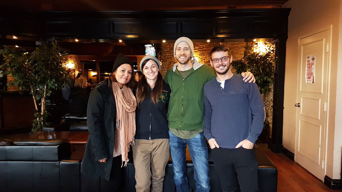 The "Convoy to Remembrance" documentary crew. @visualsbylyra <a href="/theravenflies/">Carla Sinclair</a> <a href="/EmptyCupMedia/">Colin Burwell</a> and Simon Mellick Photography. #oshawa #remembranceday