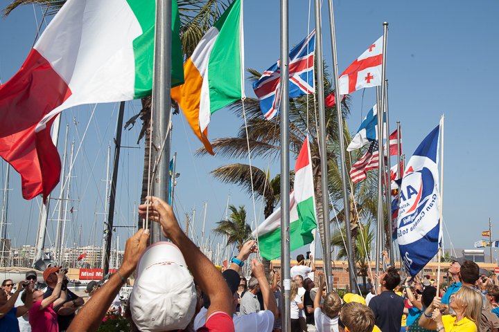 ARCrally's tweet photo. Great fun at the parade of nations for the #ARCrally Opening Ceremony https://t.co/wPZDe59sdJ https://t.co/NFYqWxfRDG