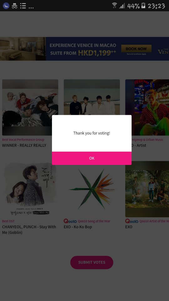 TiaraExoL2's tweet photo. Let's vote use all account we have....๐ช๐ช๐ช
@weareoneEXO
#KeepVote_EXOLINA
#MAMAforEXO
#์์์_๊ธด์ฅ์_UPUP https://t.co/uU0snHb4ZD
