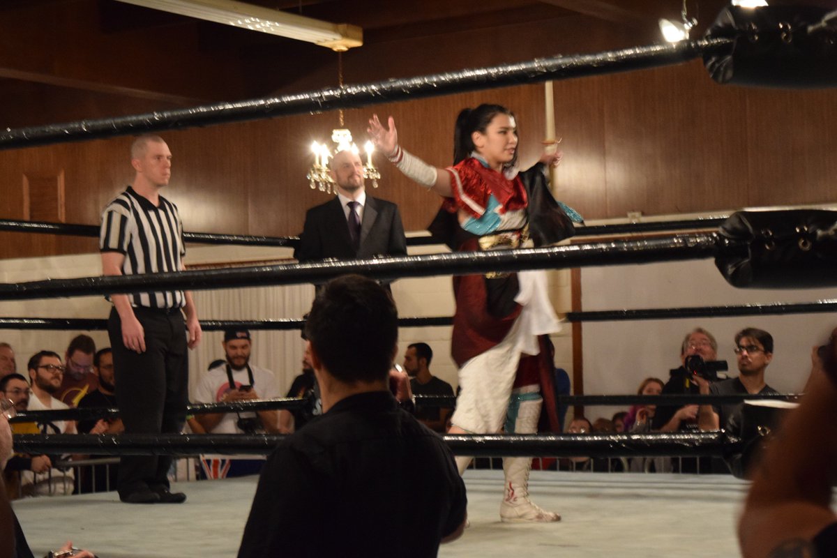 xyonmckell's tweet photo. Great to see @hiroyomatsumoto and @shidahikaru back in @SHIMMERwomen
#SHIMMER96 #SHIMMER97 https://t.co/hBm9x2HTyd