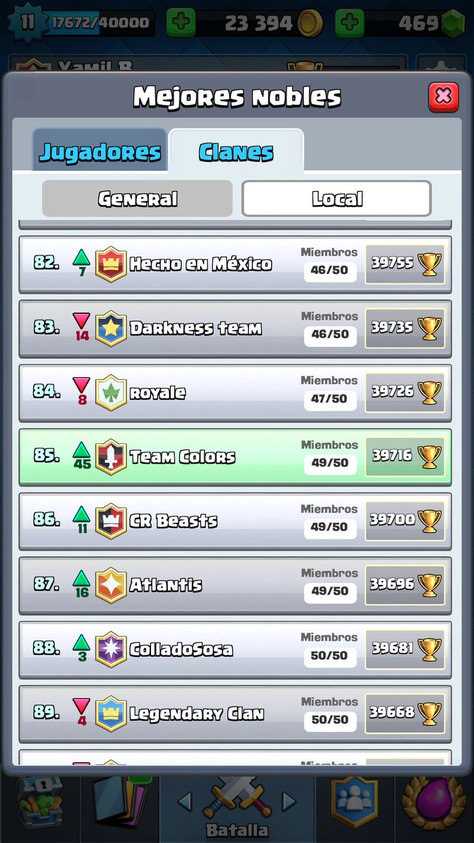Team_Colors_CR's tweet photo. 🔸Actualización🔸
Ahora somos top 85🔝
Este equipo crece a pasos agigantados :D 💪
#team_colors 🦁 https://t.co/eP5Sn15qNu