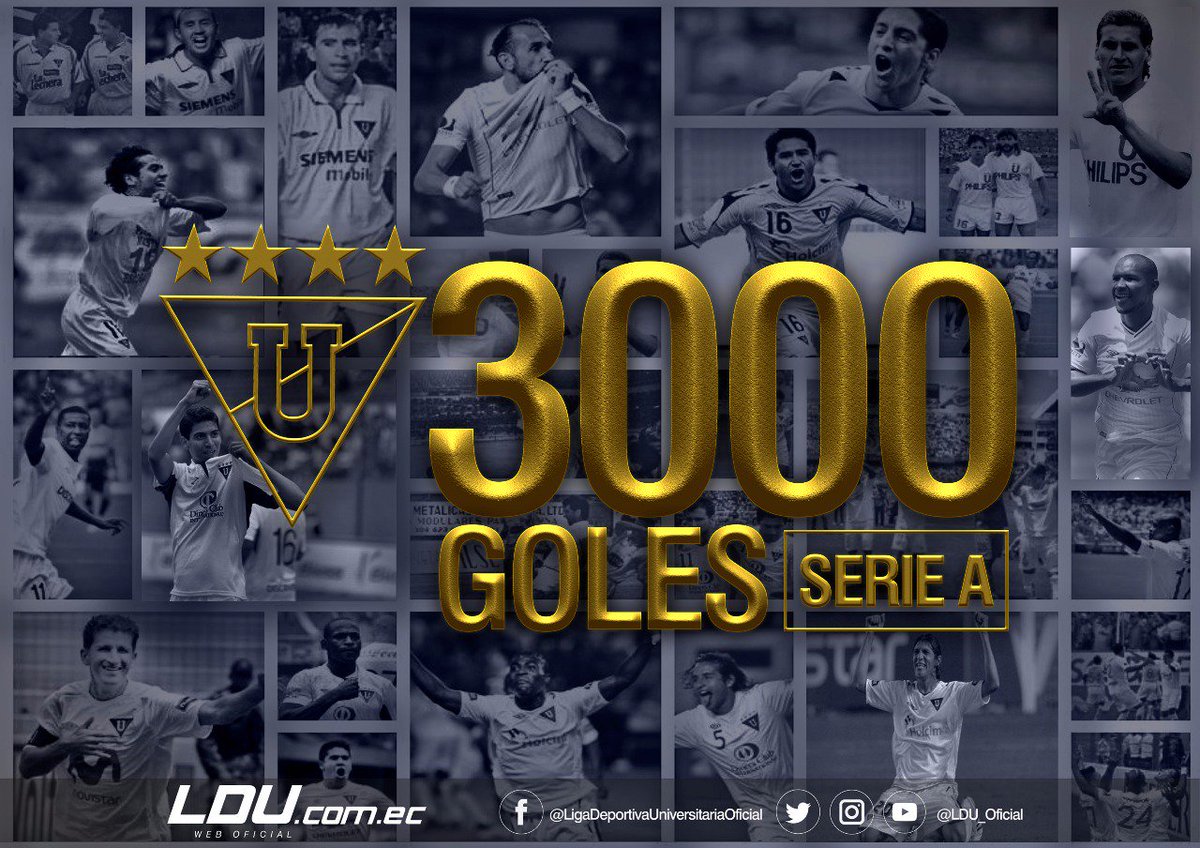 LDU_Oficial's tweet photo. ¡ @ChocloQuintero fue el autor del #Gol3000LDU en serie A del fútbol ecuatoriano!
#IDVvsLDU https://t.co/qSj9Jiz1qR