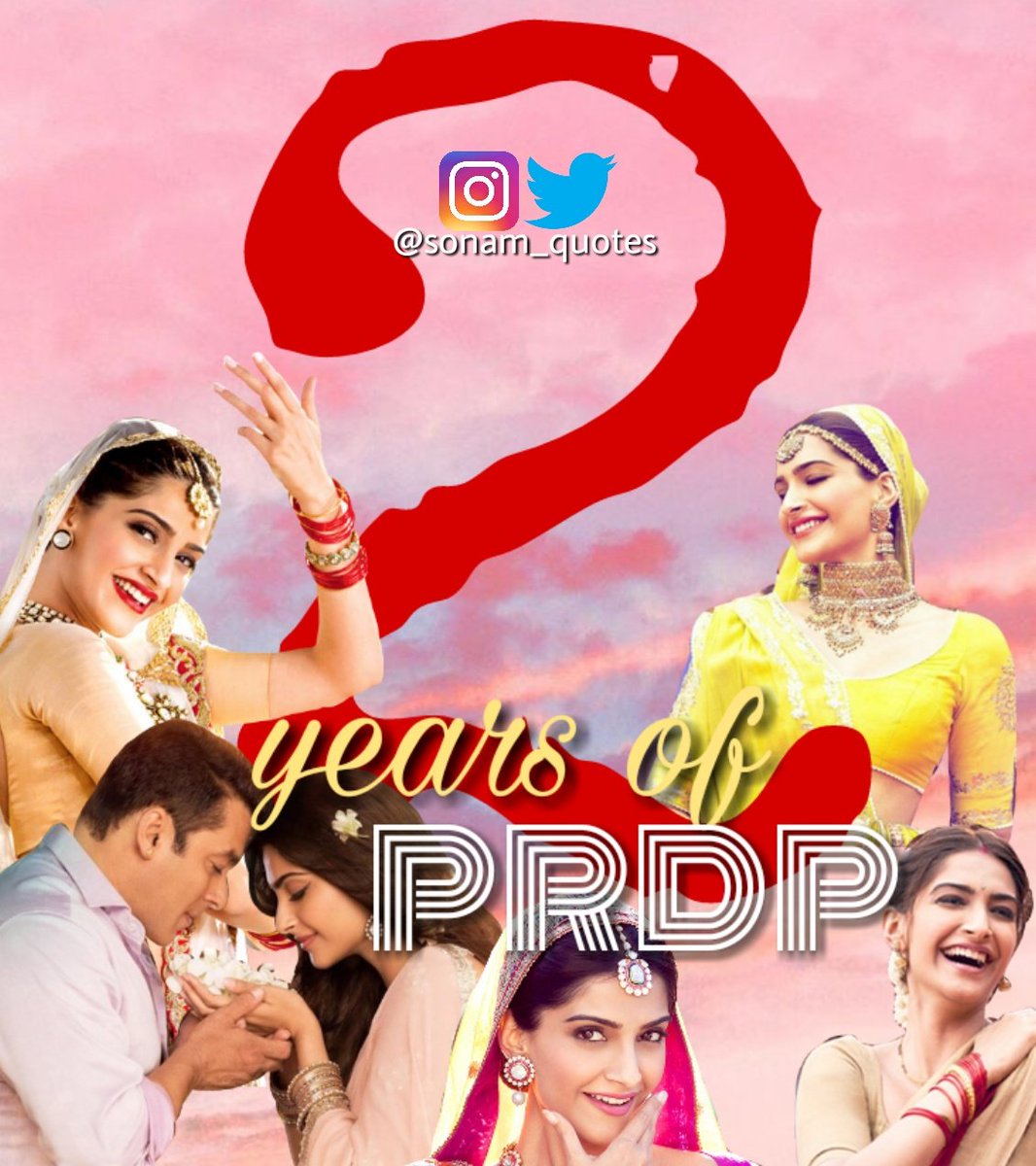 sonam_quotes's tweet photo. It has been 2 years since @sonamakapoor become Rajkumari Maithili Devi 😘💕 Love this film so much ❤ Congrats to the entire team of @prdp ! 👏💗
@BeingSalmanKhan
#2YearsOfPRDP
2 YEARS OF PREMLICIOUS PRDP https://t.co/GuLu64puah