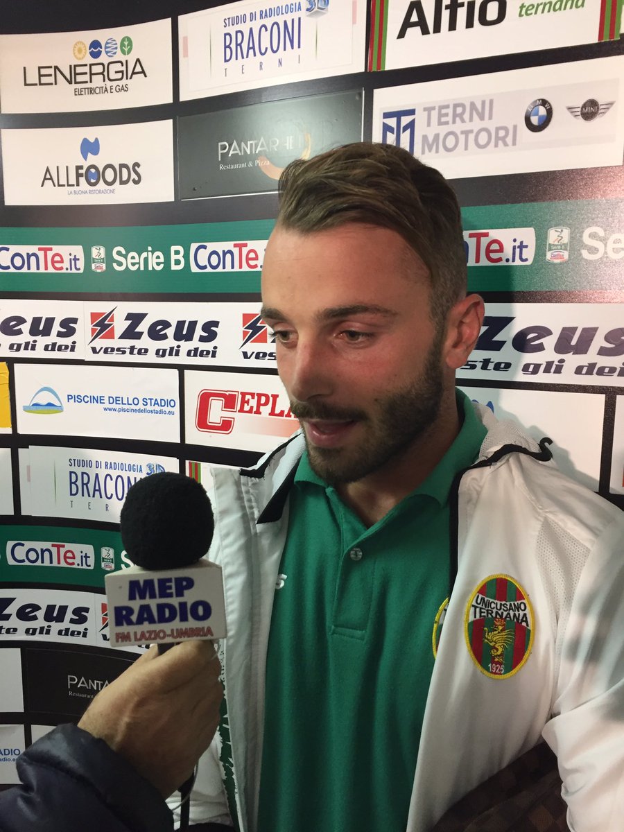 TernanaOfficial's tweet photo. #Signorini: "Siamo più equilibrati ma creiamo lo stesso, oggi meritavano vittoria ma classifica è corta, a Foggia con testa e spirito giusto". #TERNOV 1-1 https://t.co/ujJD12Necz