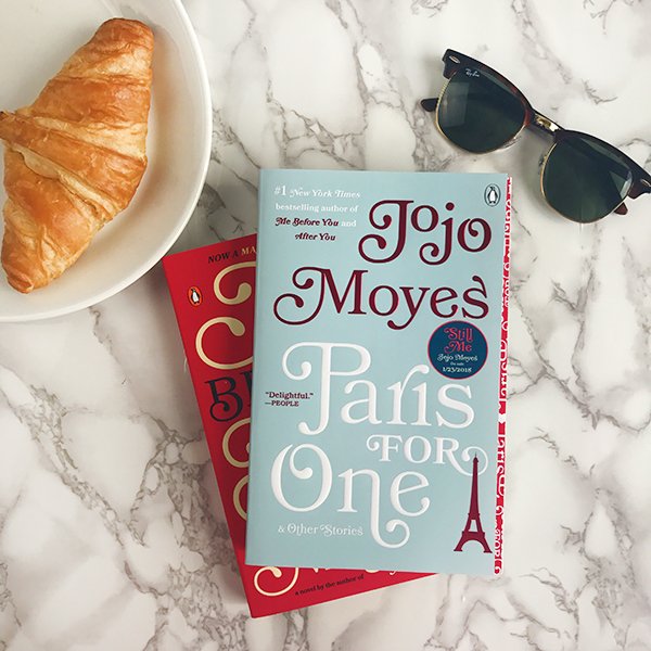PenguinBooks's tweet photo. Sunday mornings with @jojomoyes ☕💤☀️ #ParisForOne #MeBeforeYou https://t.co/wZUJsWjFyw