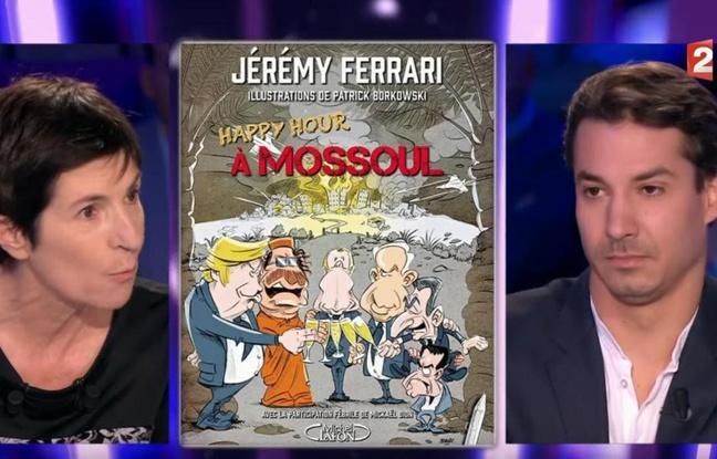 20Minutes's tweet photo. VIDEO. «ONPC»: «Prenez un Xanax!», balance Jérémy Ferrari à Christine Angot https://t.co/LDRSHauf9t https://t.co/dLqBfBD2U0