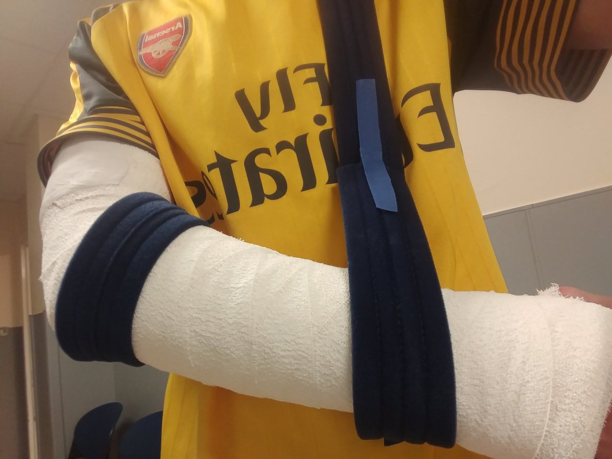 WheelwrightsFc's tweet photo. When you still think your 21 and soon realise you got brittle bones https://t.co/l3CEBn0TM6