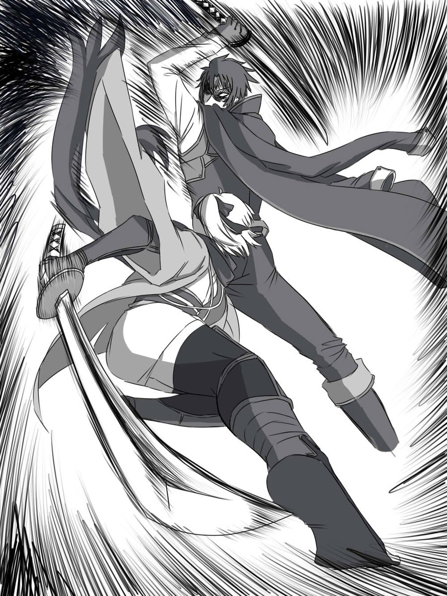 沖田v.s 土方
#FateGo 