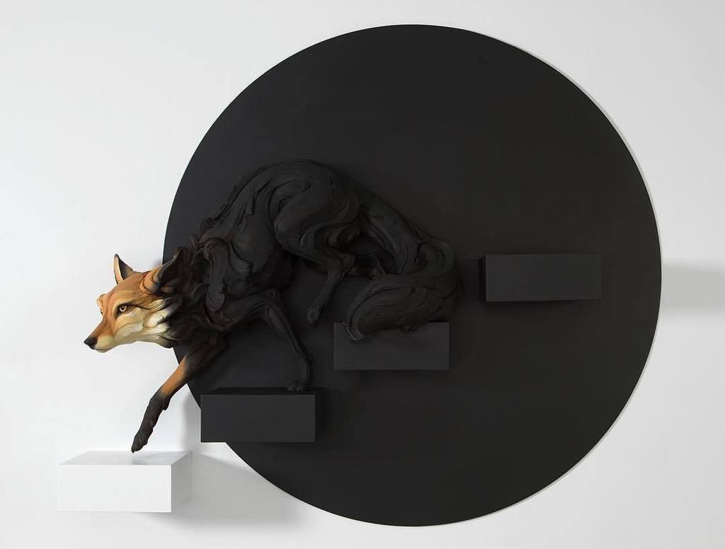 #Repost @jasonjacquesgallery
・・・
This show is seriously as good as it gets. Beth Cavener opens Wednesday! (<a href="/bethca/">Jessica lisbeth</a>… ift.tt/2jkzlRS