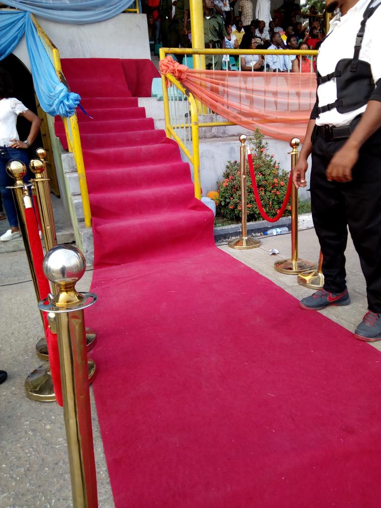 MediaVisionLtd's tweet photo. Who will grace the red carpet after 90 minutes @fidelitybankplc or @FirstBankngr ? #2017NBG #MVL https://t.co/u72yPzFyEF