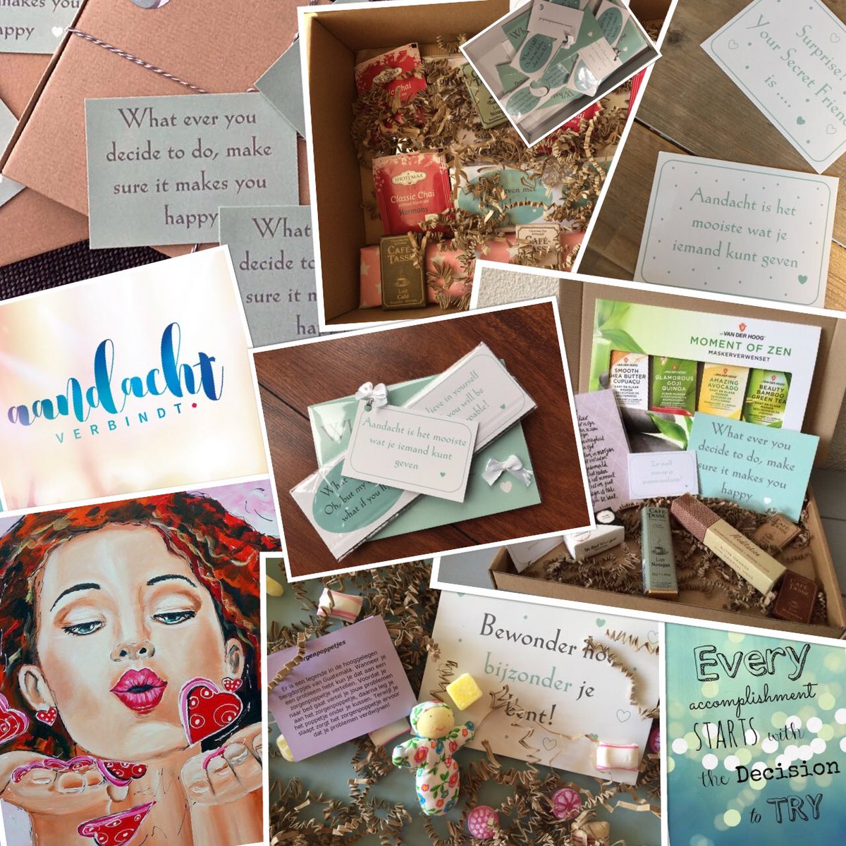 YSecretFriend's tweet image. Er is altijd wel een moment om iemand aandacht te geven, wat is er makkelijker dan 1 bestelling te doen en degene wordt maar liefst 3 x verrast verdeelt over 3 weken! #aandacht #vriendin #kado #verrassen #origineel  #yoursecretfriend