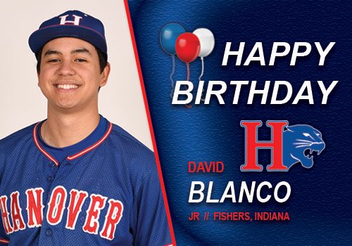 HanoverBase's tweet photo. Please join us in wishing junior @guncle_blanc a Happy Birthday today! #HanoverBaseball https://t.co/zSODNnOzjN