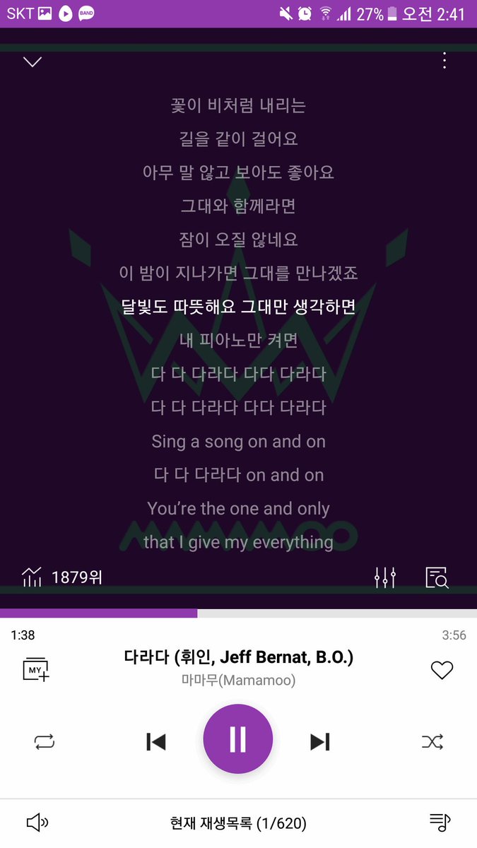 cogus7949's tweet photo. 다다다라다 다다다라다
#CHList #마마무 #휘인 #다라다 #JeffBernat #BO https://t.co/QFwTTxwB97