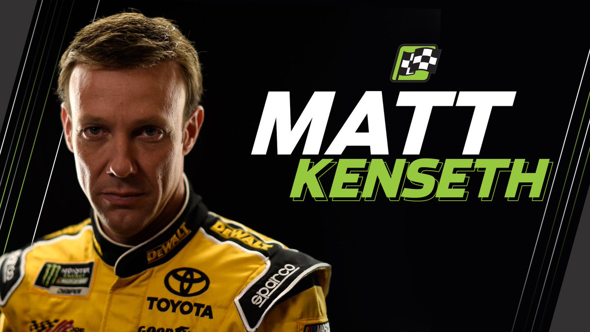 NASCAR's tweet photo. CHECKERED FLAG: Retweet to congratulate @mattkenseth on his first win of 2017! https://t.co/pk52vVIRlC